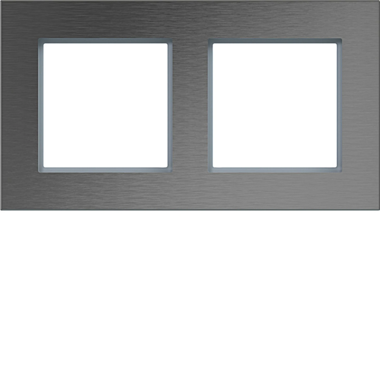 Cover frame for domestic switching devices Hager A.8
