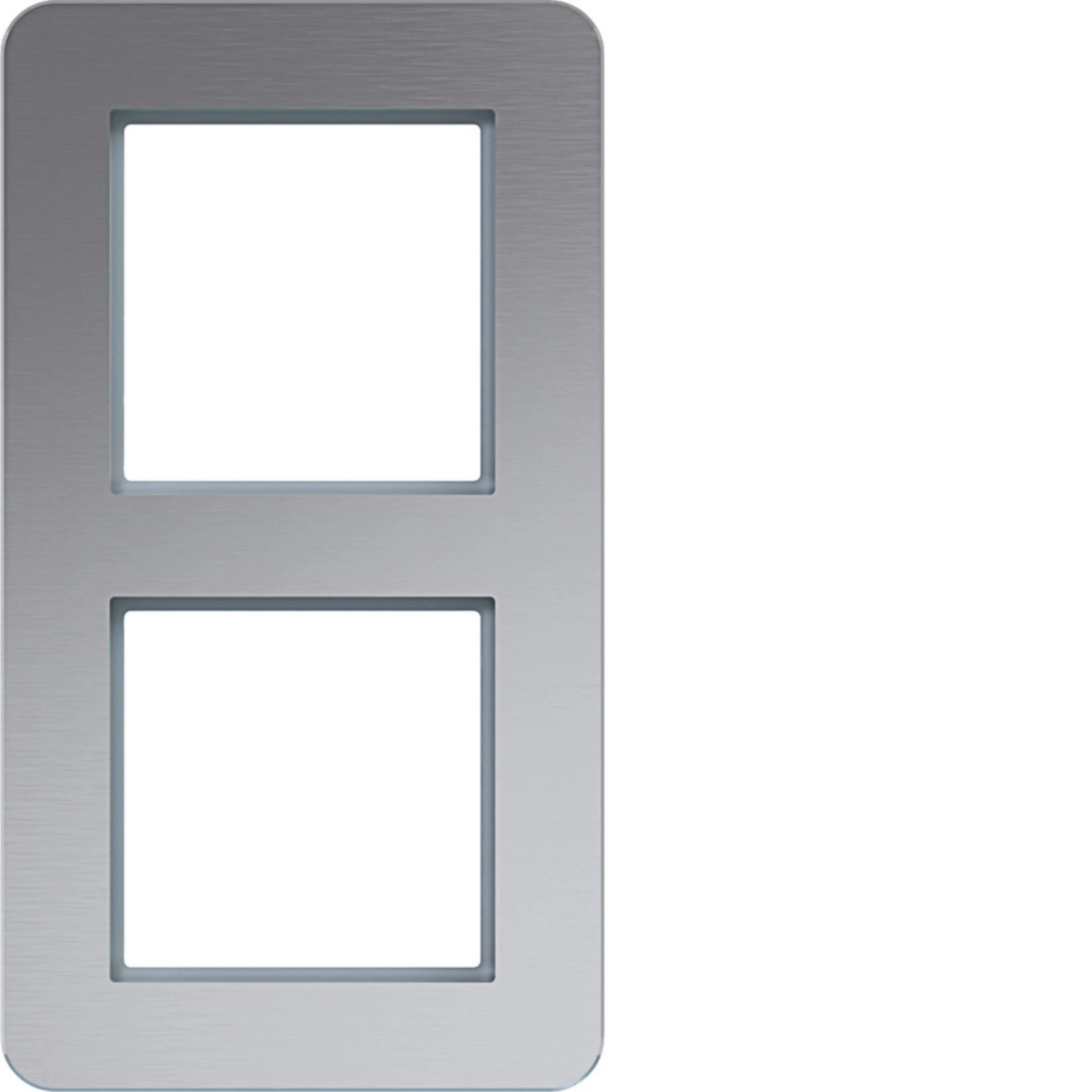 Cover frame for domestic switching devices Hager C.8