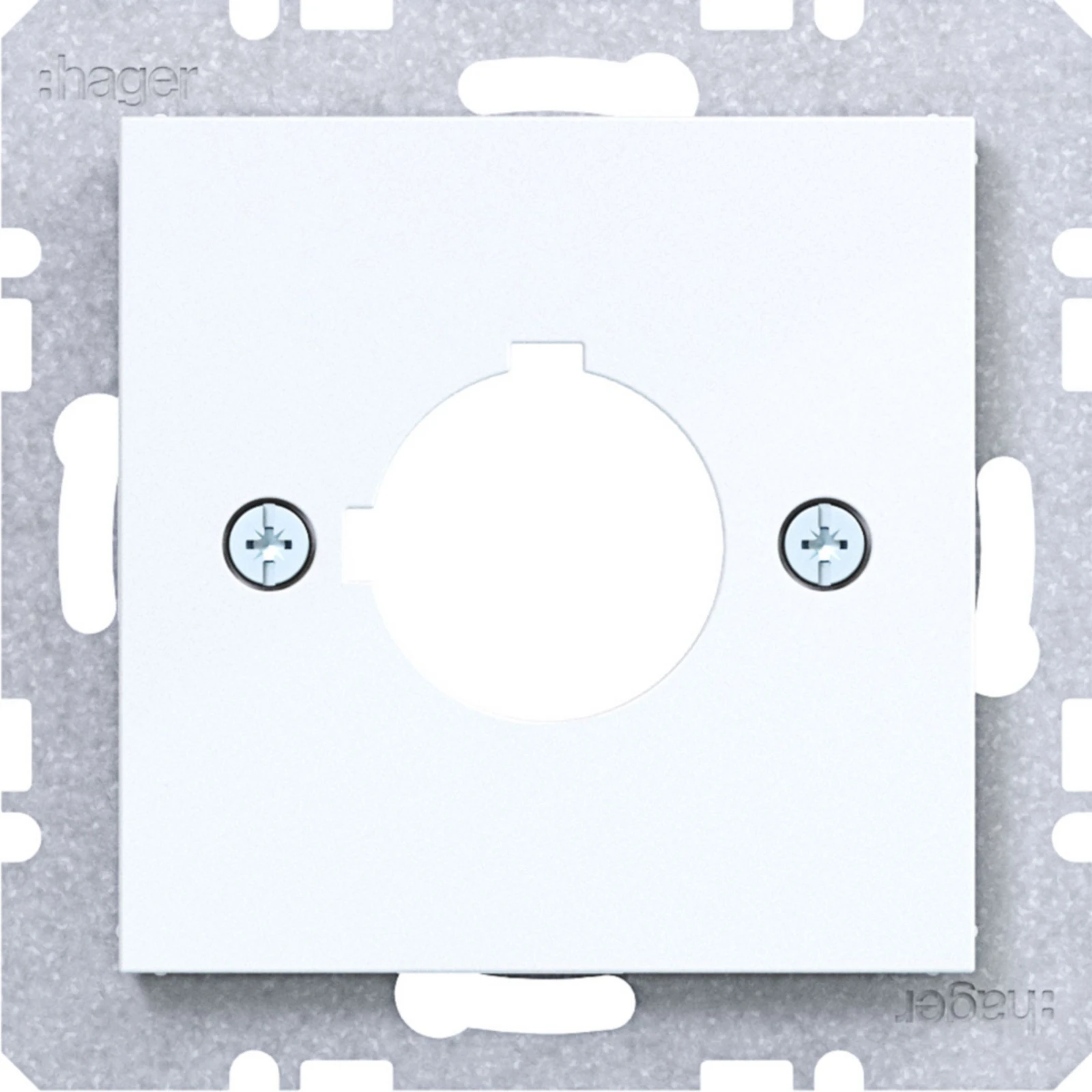 Insert/cover for communication technology Hager A.x/C.x/S.1/B.x/Q.x/K.x