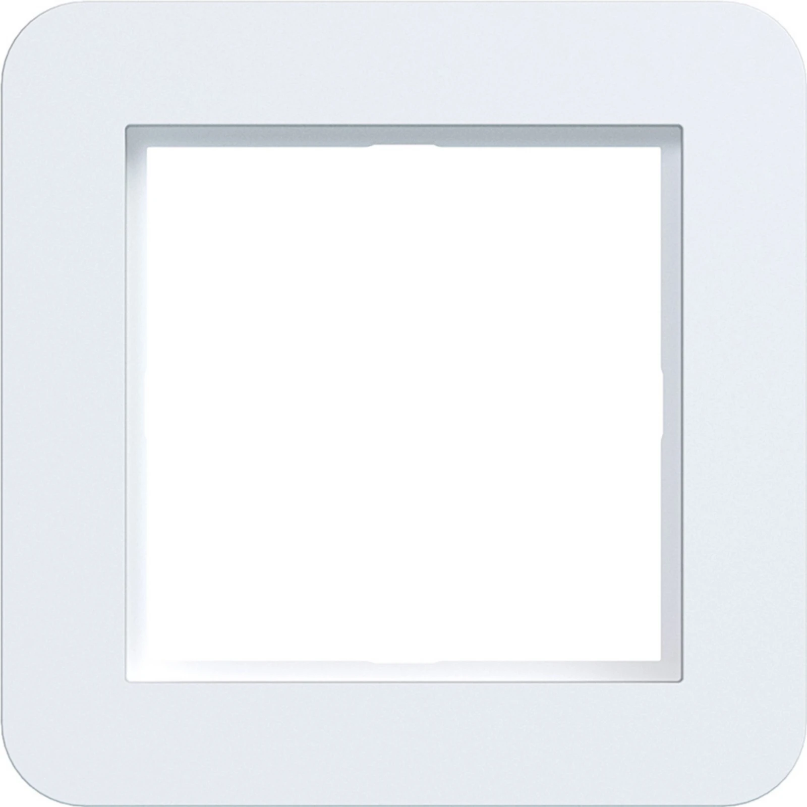 Cover frame for domestic switching devices Hager C.1