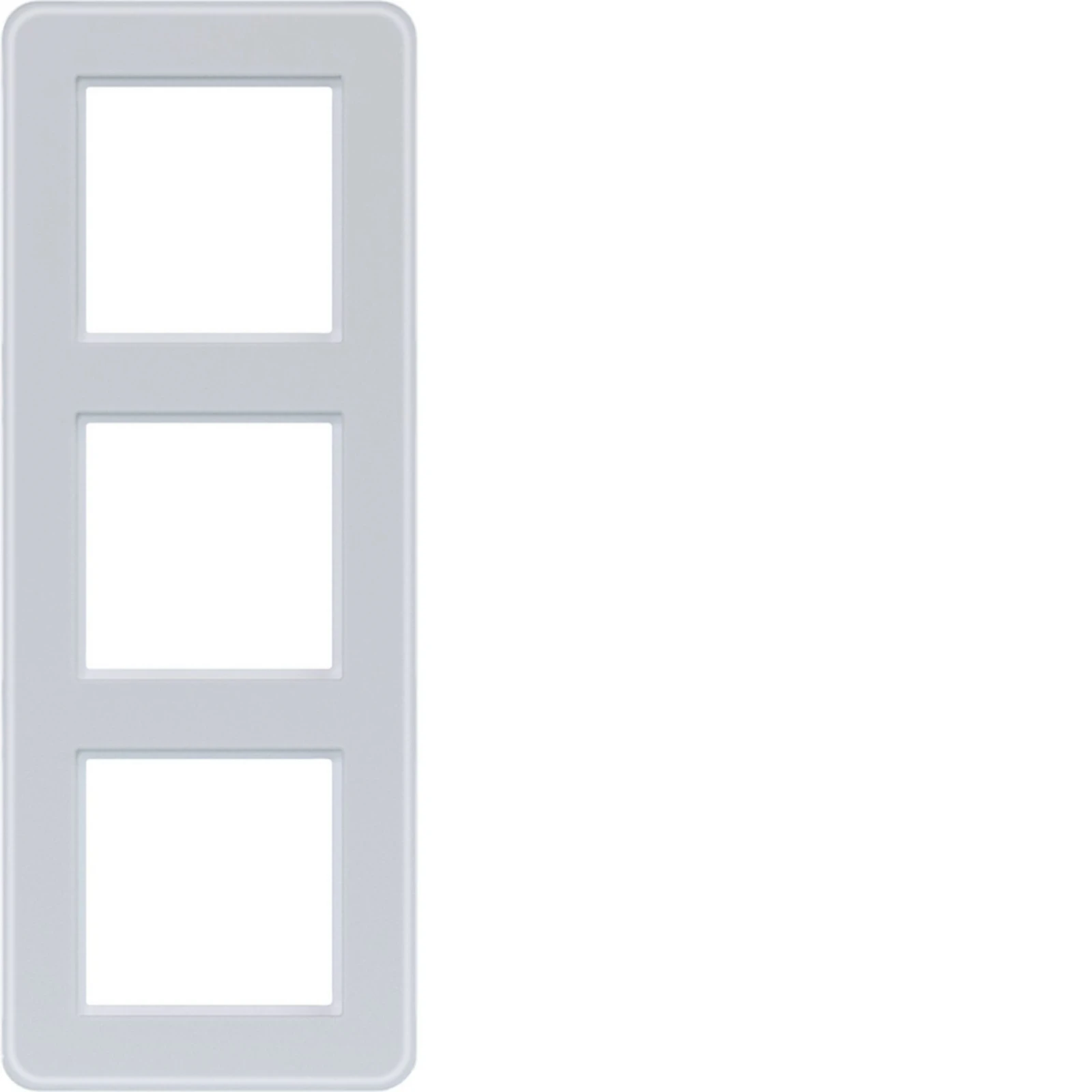 Cover frame for domestic switching devices Hager C.8