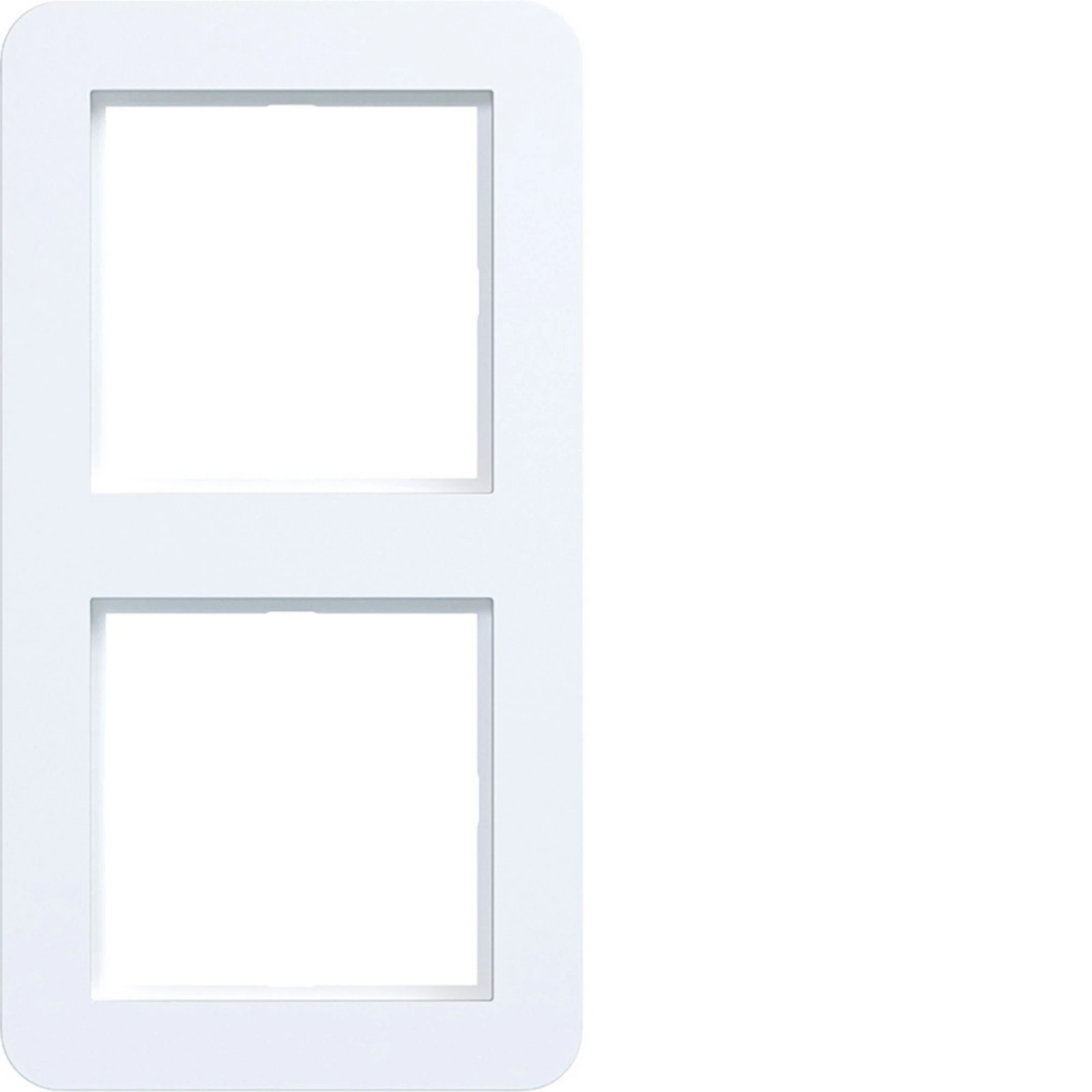 Cover frame for domestic switching devices Hager C.1