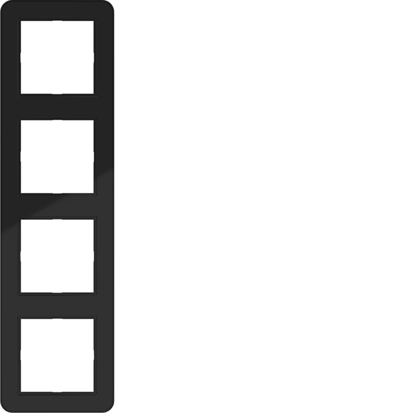 Cover frame for domestic switching devices Hager C.1