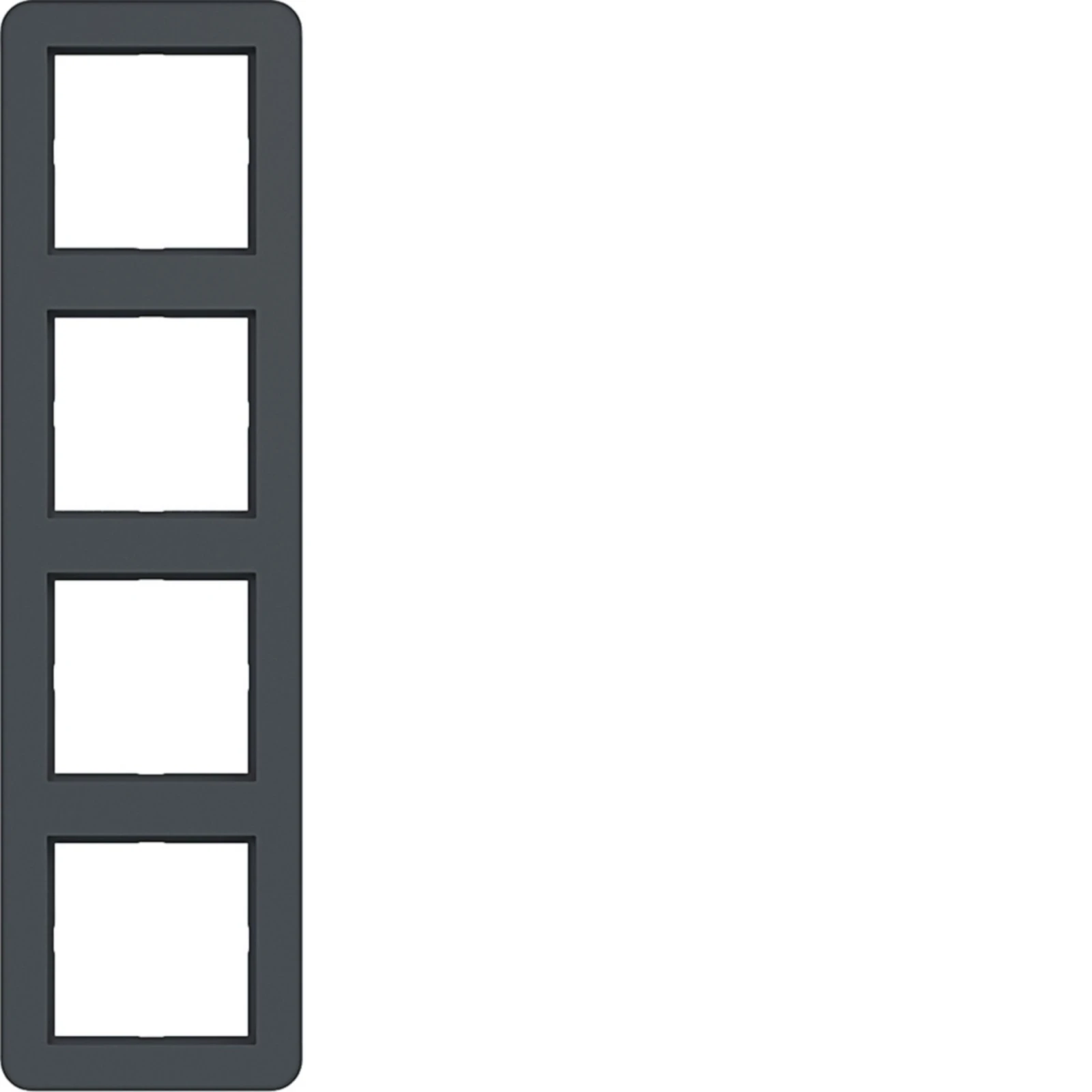 Cover frame for domestic switching devices Hager C.1