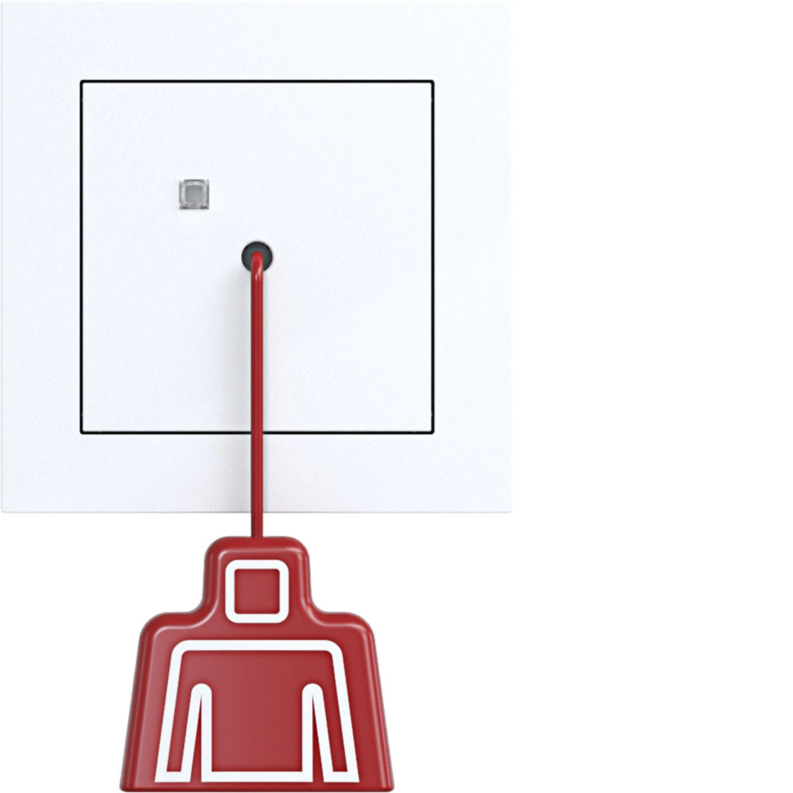Handicapped person element for domestic switching devices Hager A.x/C.x