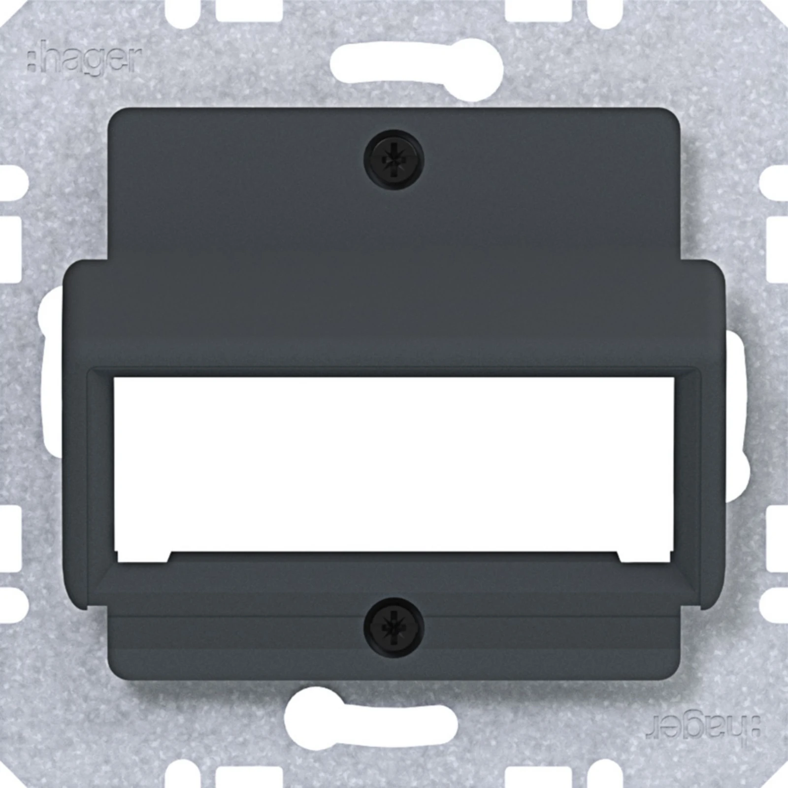 Insert/cover for communication technology Hager A.x/C.x/S.1/B.x/Q.x/K.x
