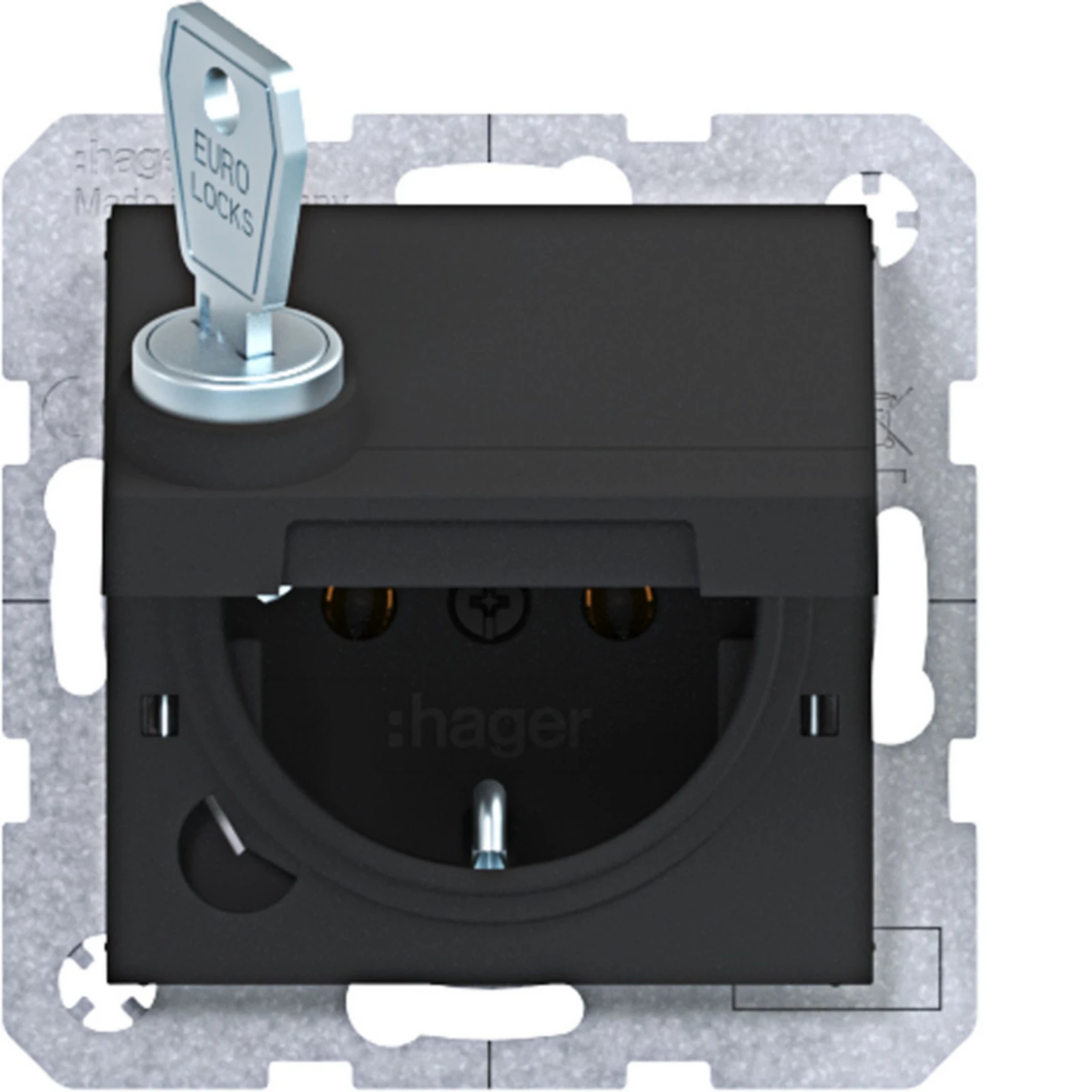 Wandcontactdoos Hager A.x/C.x