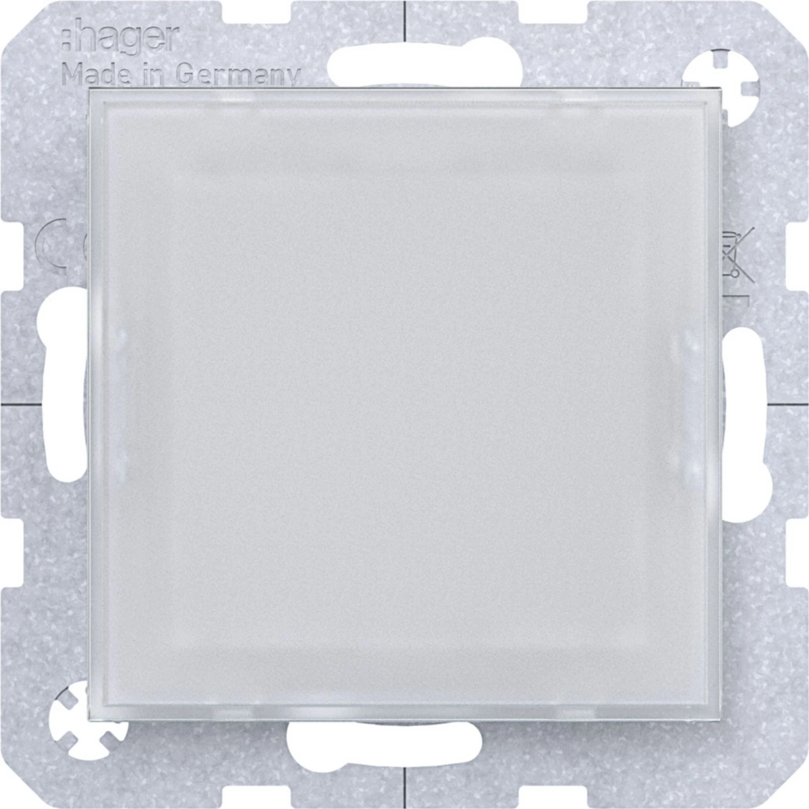 Information light signal for domestic switching devices Hager A.x/C.x