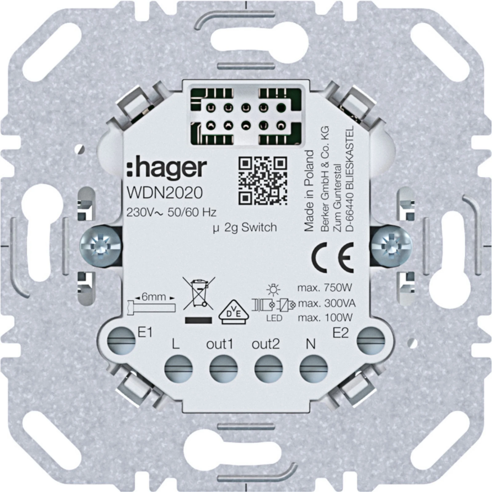 Elektronische schakelaar Hager Elektronica