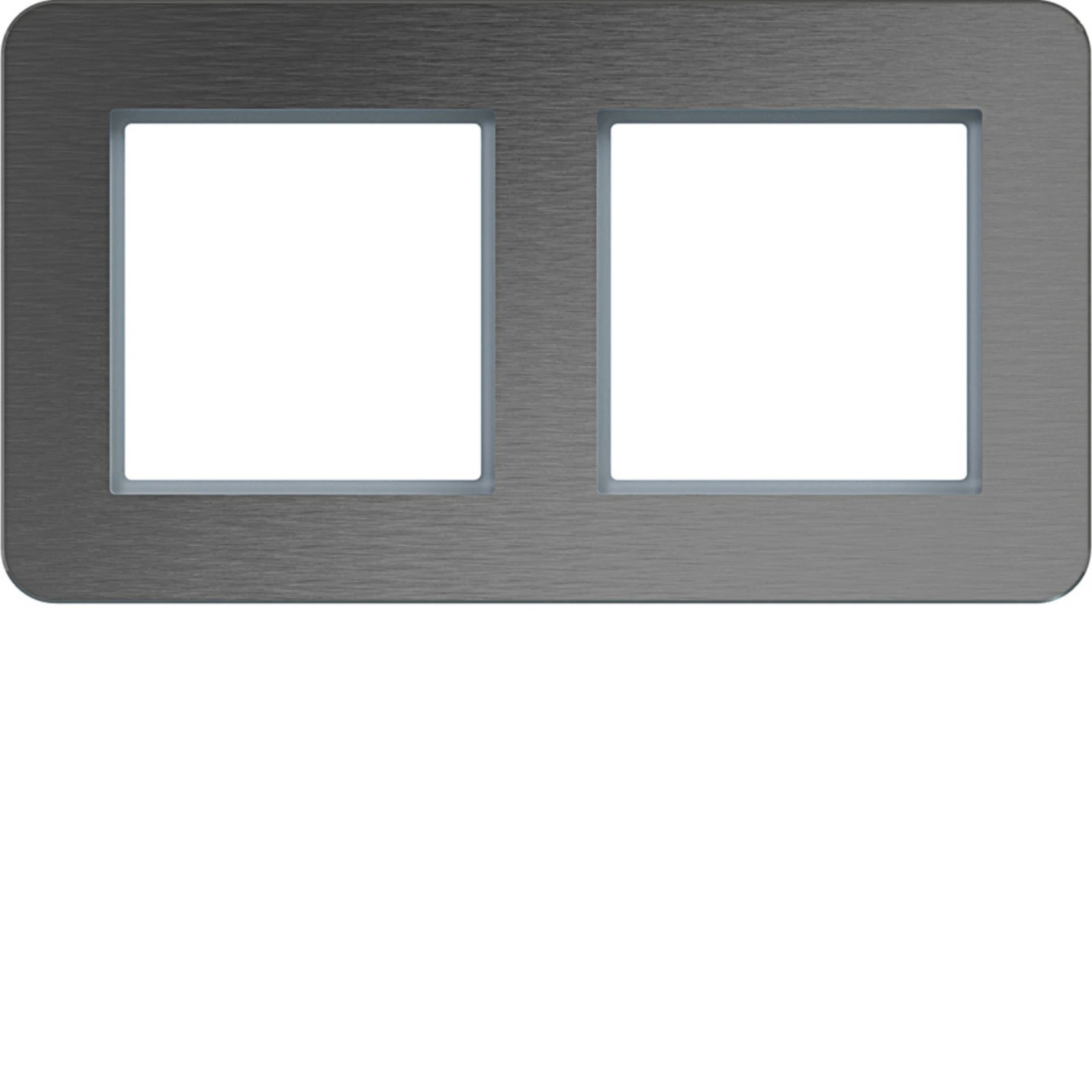 Cover frame for domestic switching devices Hager C.8