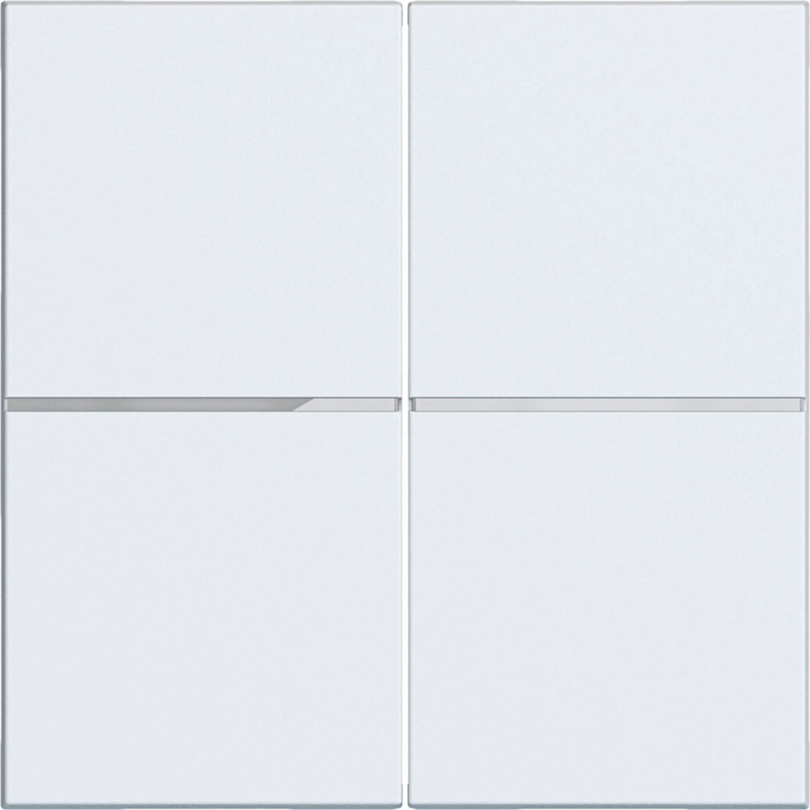Control element/cover plate for domestic switching devices Hager A.x/C.x