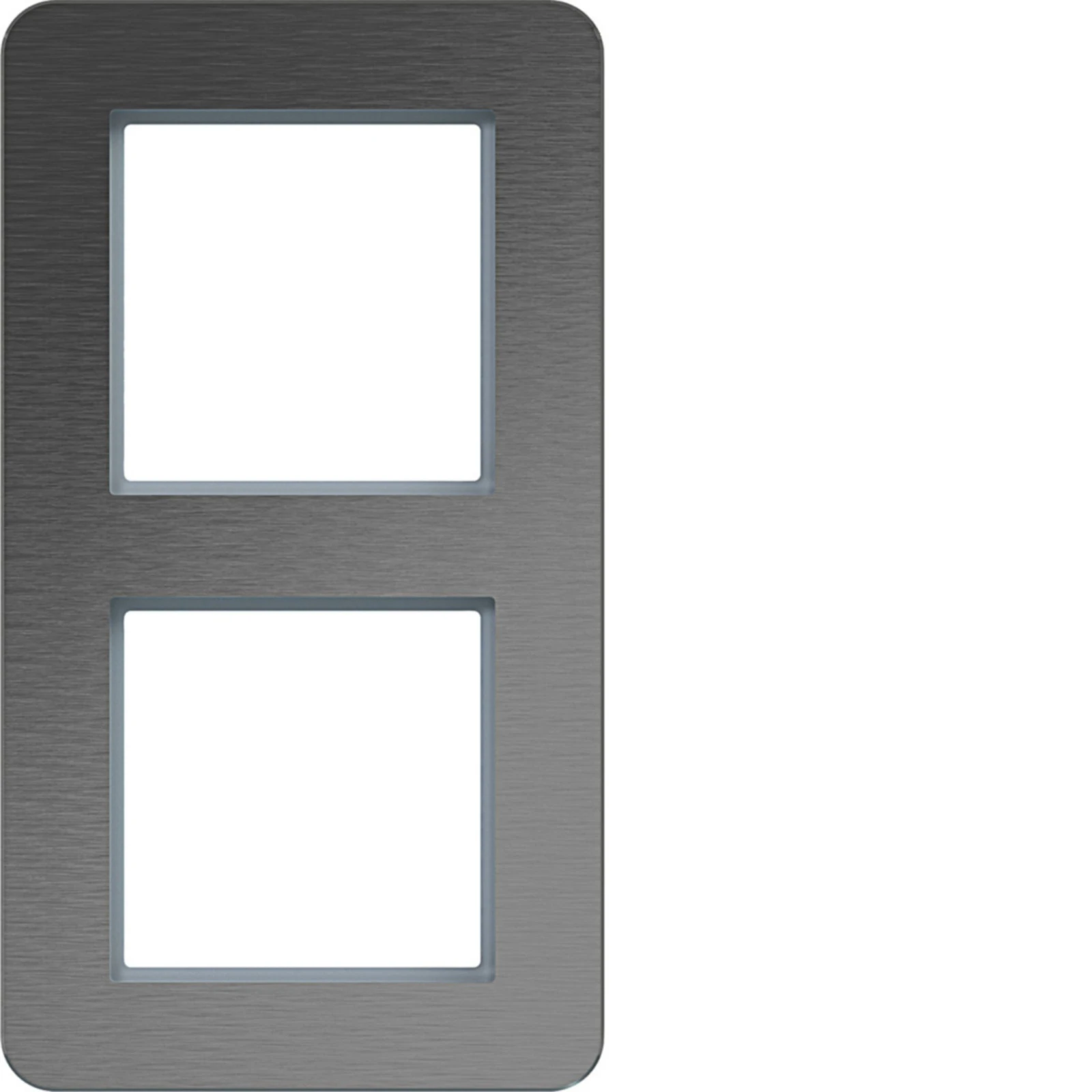 Cover frame for domestic switching devices Hager C.8