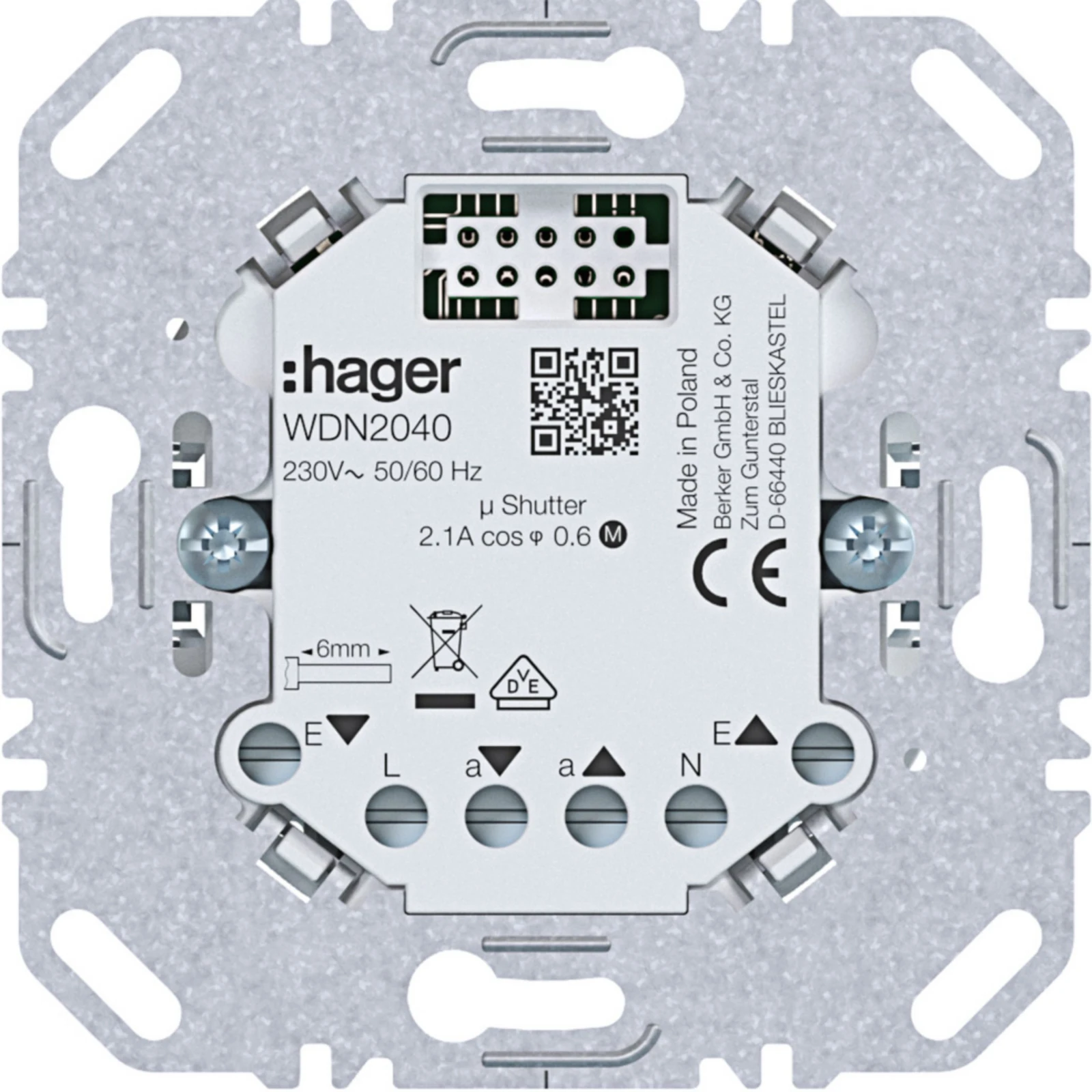 Jaloezie besturing Hager Elektronica