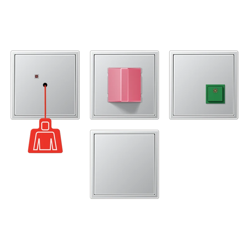 Handicapped person element for domestic switching devices Jung LS range