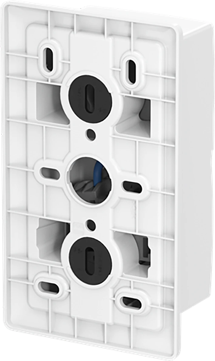Combination of switch/push button with socket outlet ABB Busch-Jaeger AP plus