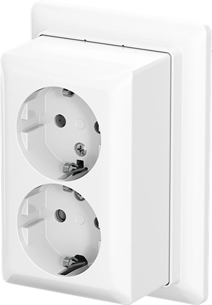 Socket outlet ABB Busch-Jaeger AP plus