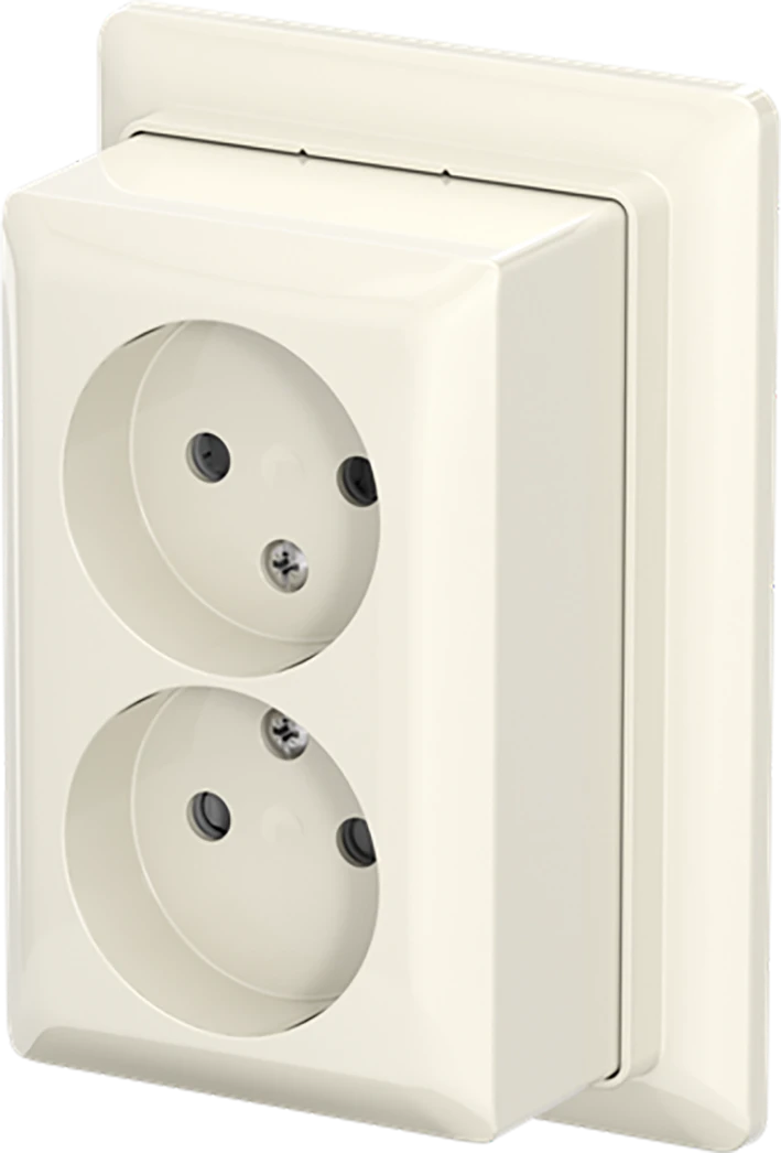 Socket outlet ABB Busch-Jaeger AP plus