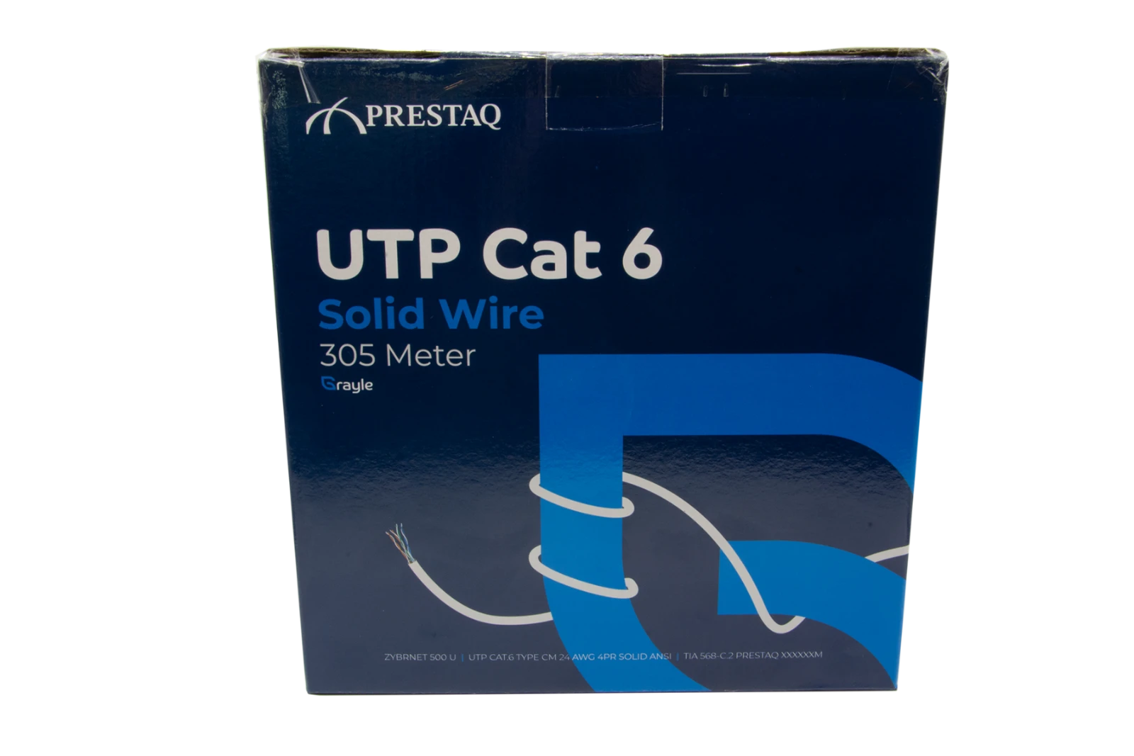 Data- en communicatiekabel Grayle Cat6 U/UTP LSZH 24AWG Dca 305m