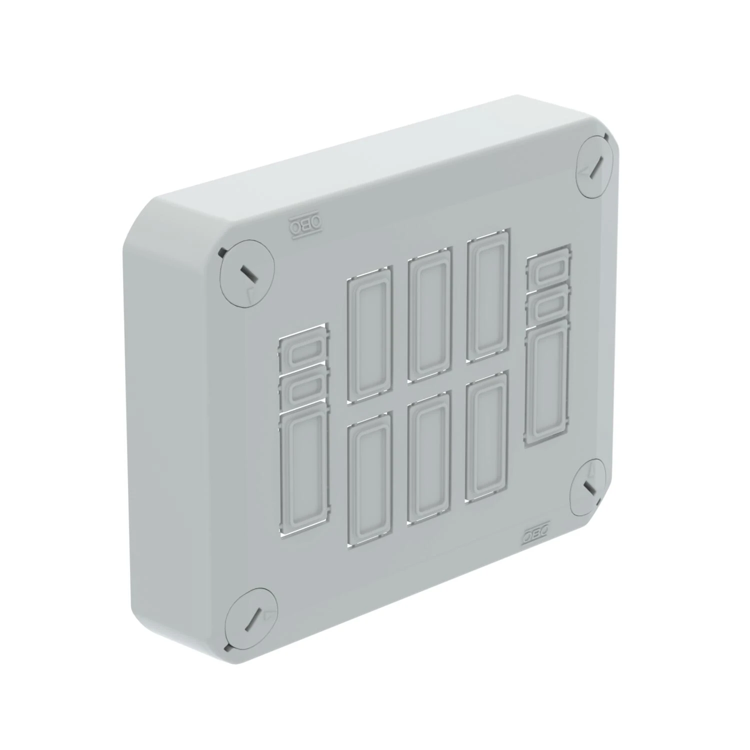 Deksel voor dozen voor montage op de wand/plafond OBO T-Serie