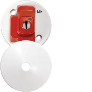 4 Pin Plug-in Ceiling Rose (Inc Auxiliary) - White