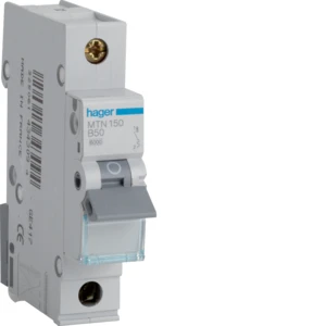 50A 6kA B Curve Single Pole 1 Module MCB