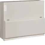 Hager 100A 6 Way Design 10 Switch Disconnector Incomer Consumer Unit Round Knockouts