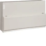 Hager 100A 14 Way Design 10 Switch Disconnector Incomer Consumer Unit Round Knockouts