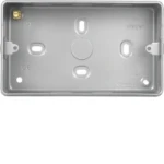 Twin Metalclad Back Box with Knockouts