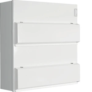 100A 10+14 Way Design 10 Dual Row High Integrity Consumer Unit, 2*100A 30mA Type A RCCB & Type 2 SPD