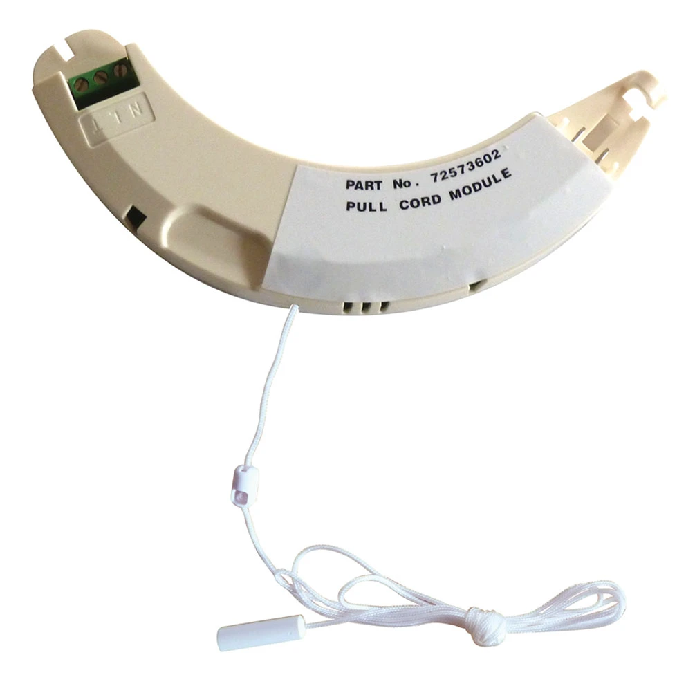 Pull Cord Module. Manual on/off control by pull cord switch. Module compatible with any iCON 240V.