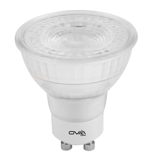 Ovia Lighting Ovia® Lamps 5W GU10 Glass Dimmable LED Lamp 4000K