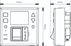 7 Day Fused Spur Timeswitch
