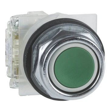 Pushbutton Green 30mm 1NO