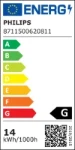 MASTER PL-C 2 Pin - Compact fluorescent lamp without integrated ballast - Power: 13 W - Energy Efficiency Class: G