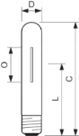 SON-T - High pressure sodium-vapour lamp - Power: 1000.0 W - Correlated Colour Temperature (Nom): 2000 K