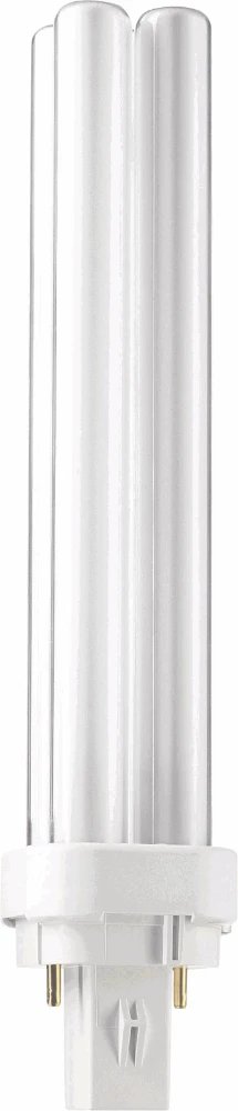 MASTER PL-C 2 Pin - Compact fluorescent lamp without integrated ballast - Power: 26 W - Energy Efficiency Class: G