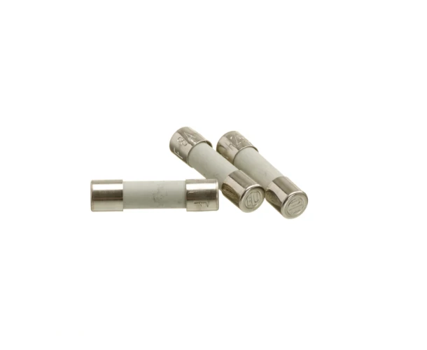 SIBA 6.35mm x 32mm Slow Blow Ceramic Fuse 500V 10A  - (pack of 10)