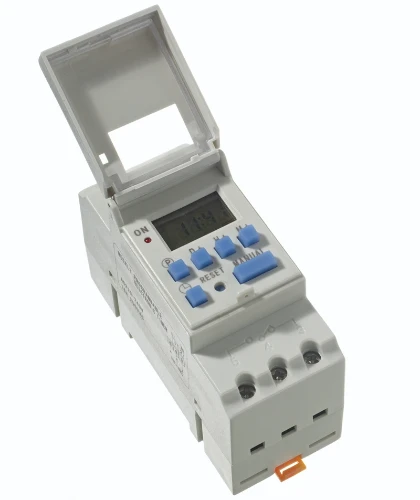 7 Day Time Clock 16A (AC-1) 230V AC 7 Day 24 Hour Digital