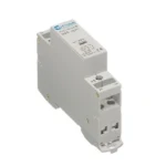 Europa modular contactor, 2NO 25A, 230V AC coil, DIN rail mountable