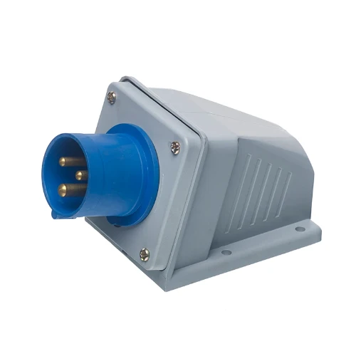 Europa IP44 Appliance inlet 230V, 32A, 2pole and earth