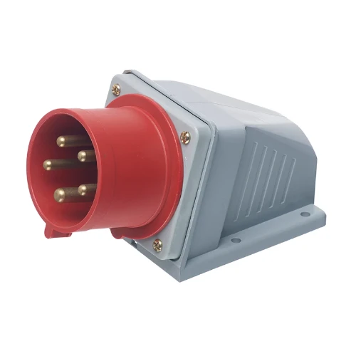 Europa IP44 Appliance inlet 415V, 32A, 3pole, neutral and earth