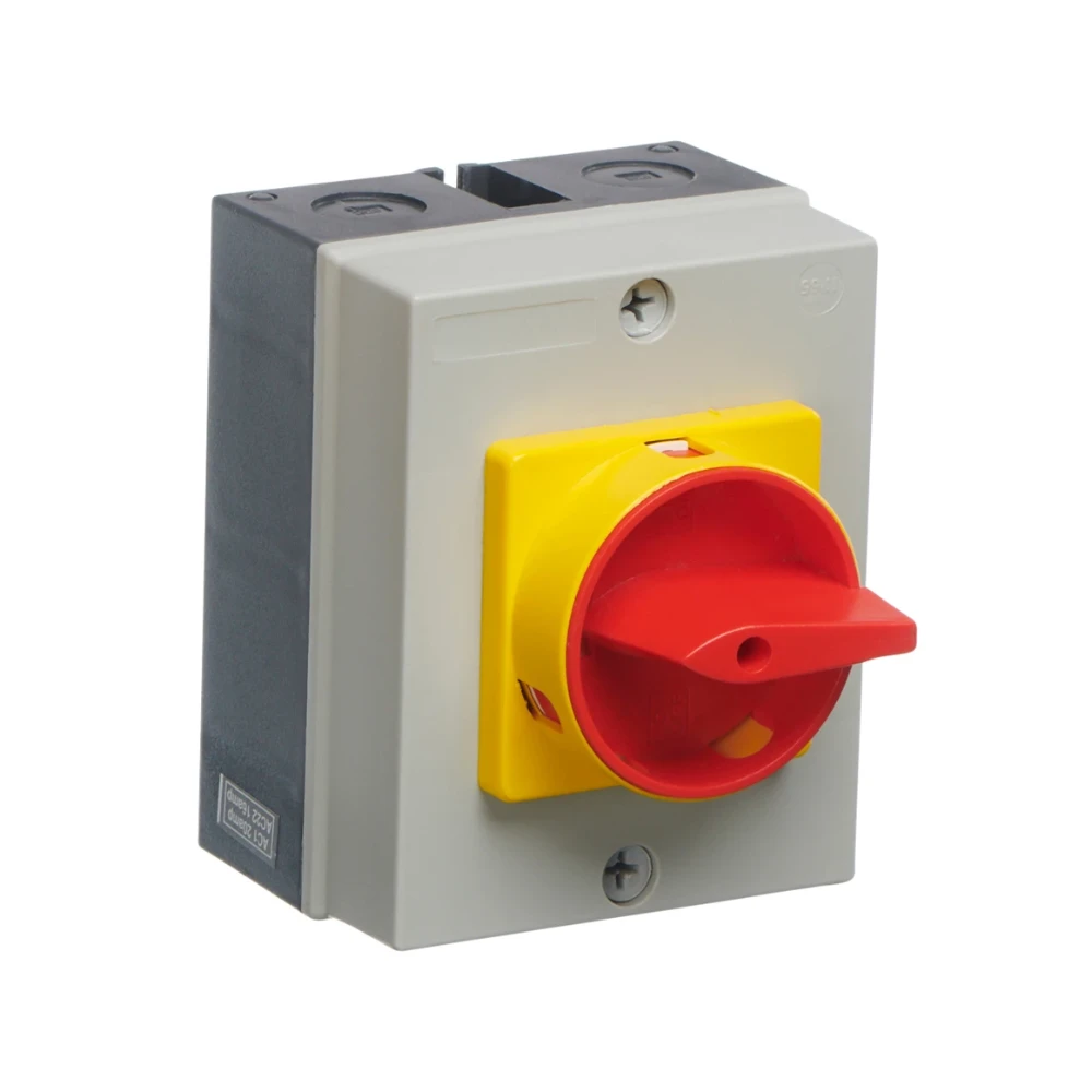Enclosed Isolator 25A 4 Pole IP65