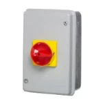 Europa 3 Pole Metal Clad Enclosed Switch-Disconnectors (IP54) 32A 3 Pole (Metal Clad Enclosure)