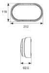 Ansell Helder CCT Oval Bulkhead Black