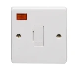 Crabtree Traditional Moulded 13A Unswitched Fused Connection Unit With Neon