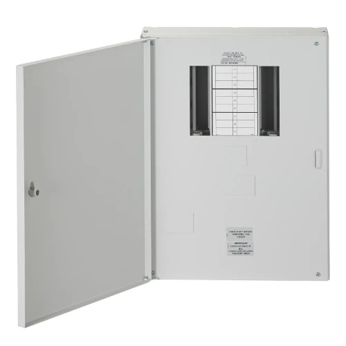 6-Way 125A Surface 3P+N Distribution Board