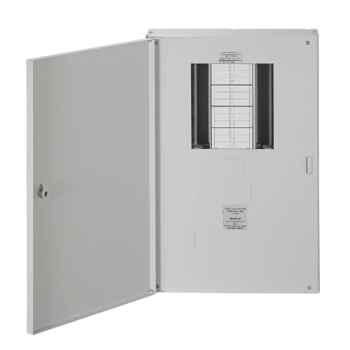 8-Way 125A Surface 3P+N Distribution Board
