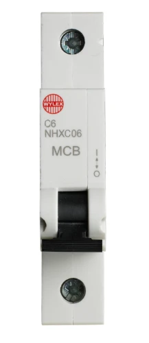 6A SP Type C 6kA MCB