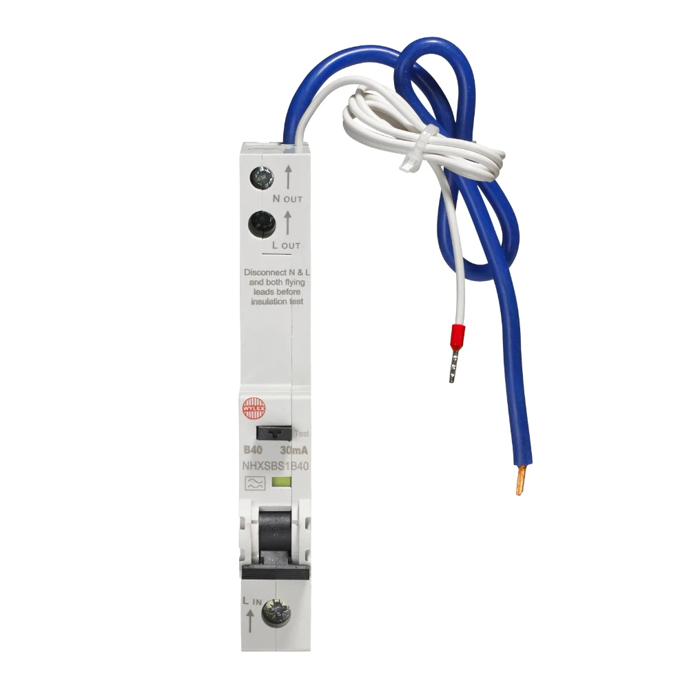 B TYPE MINITURE 40A RCBO