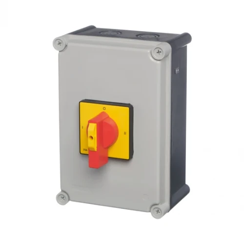 EUROPA IP65 enclosed 32A AC-21 4-pole switch disconnector